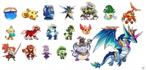 iOS/Android「とびだせ モンスター劇団」の事前登録がスタート―モンスターを集めてスキルをつなげる“ひっぱりコンボアクション”の画像5