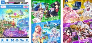 藤真拓哉氏、珈琲貴族氏、てぃんくる氏らイラストレーターが100名以上参加するパズルRPG「Wonder4World」iOS版がリリース！の画像2