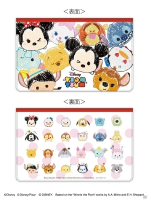 「ディズニー ツムツム」郵便局限定グッズが2月12日より全国郵便局にて販売―通帳ケースやマスキングテープがラインナップの画像2