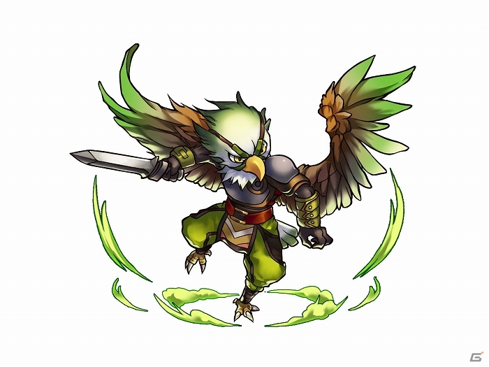 iOS/Android「大乱闘!!ドラゴンパレード」限定モンスター「軍士イーグルアイ(★4)」が手に入る強襲クエスト“天空のハンター”開催の画像1