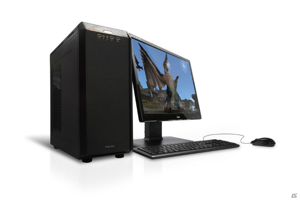 iiyama PCブランドより「モンスターハンター フロンティアG High Grade Edition」推奨構成ゲームパソコン2機種が発売の画像1