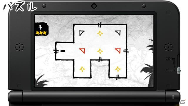3DS「忍びのPAZURU」が配信―忍法やカラクリを駆使して秘伝の謎掛けを解いていくパズルゲームの画像3
