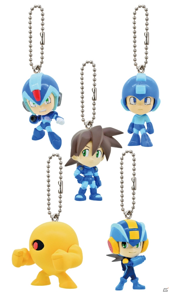 シリーズの主役が勢揃い！「ロックマン」シリーズのスイングガシャポンが登場の画像1