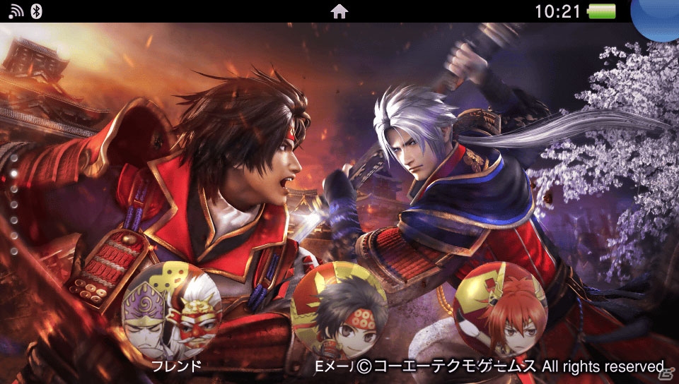 「戦国無双」シリーズ10周年を記念したPS Vita/3DS用テーマが2月11日＆2月18日に配信！の画像5