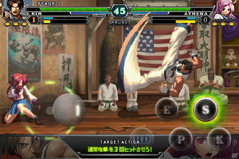 iOS向け無料版「THE KING OF FIGHTERS-i 2012（F）」が配信開始―総勢32体のキャラクターがすべて使用可能！の画像4