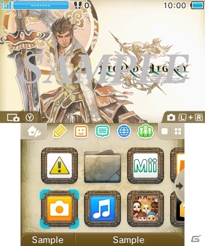 「レジェンド オブ レガシー」3DS用テーマ第3弾が配信―小林智美氏の描く主人公7名がデザインの画像5