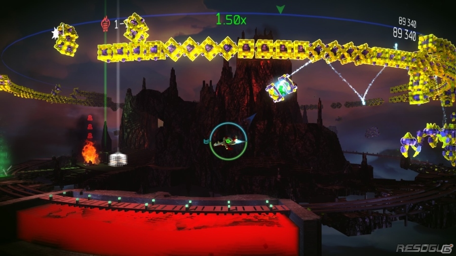 PS4版「RESOGUN」大型アップデートが配信！第2弾拡張DLC「ディフェンダーパック」が2月18日に配信決定の画像12