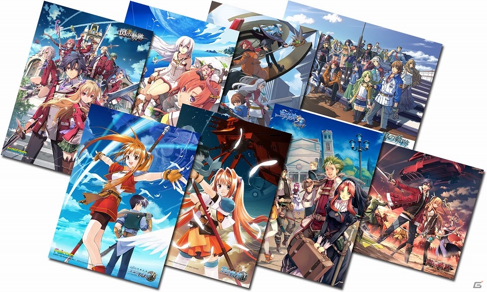 「軌跡」シリーズの歴代キャラがオリジナル切手になった！「軌跡10周年記念切手セット」が3月27日に発売の画像3