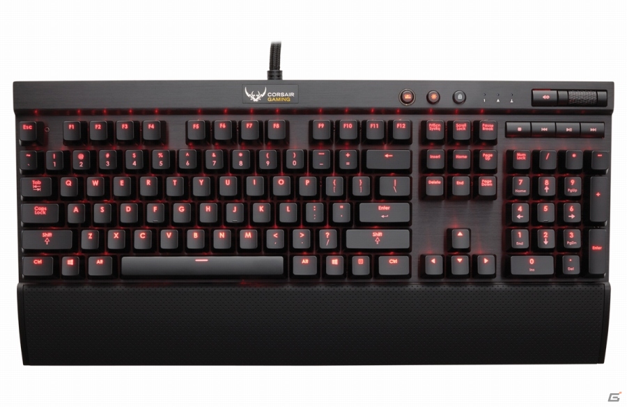 Cherry MX採用のゲーミングキーボード「K70 MX Red US」＆10キーレスゲーミングキーボード「K65 RGB Compact US」を2月21日より発売の画像4