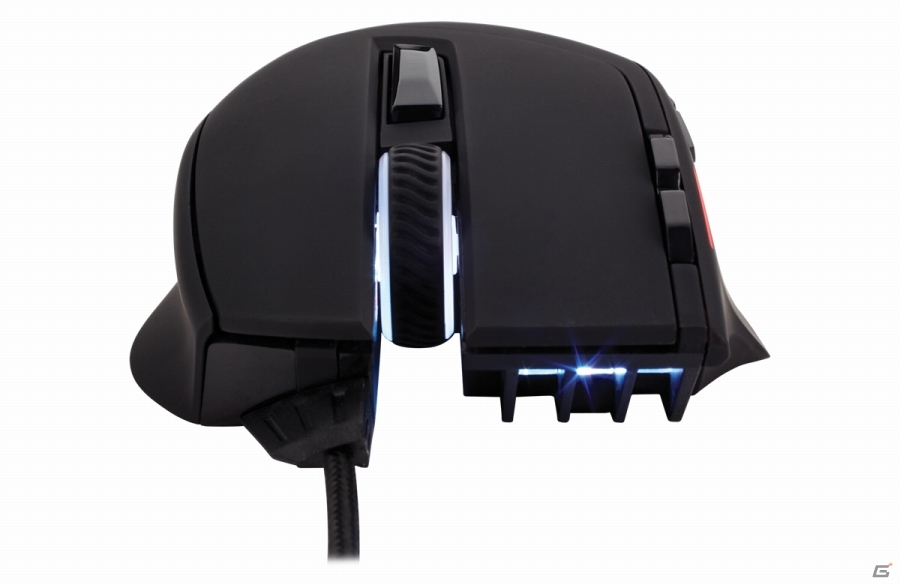CORSAIR、LEDバックライト搭載軽量ゲーミングマウス「Sabre Optical RGB」「Sabre Laser RGB」を2月21日より発売の画像8