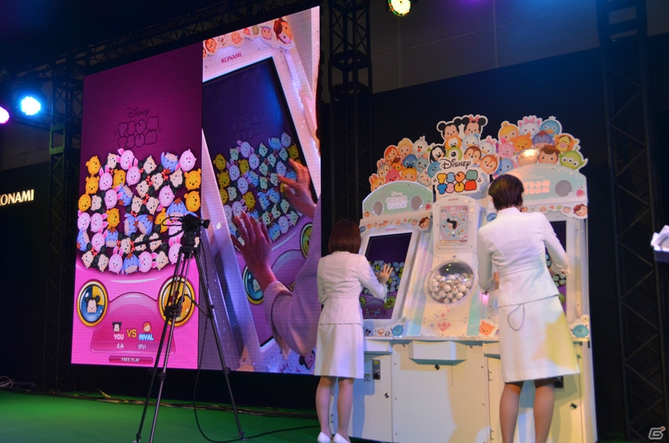 【JAEPO 2015】AC版「ディズニー ツムツム」にはレアなツムマスコットも！？プレゼンテーションステージで対戦モードやオリジナルステージを紹介の画像13