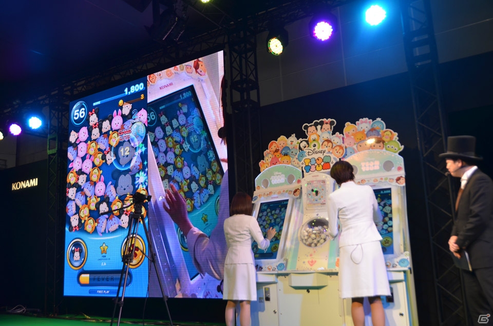 【JAEPO 2015】AC版「ディズニー ツムツム」にはレアなツムマスコットも！？プレゼンテーションステージで対戦モードやオリジナルステージを紹介の画像18