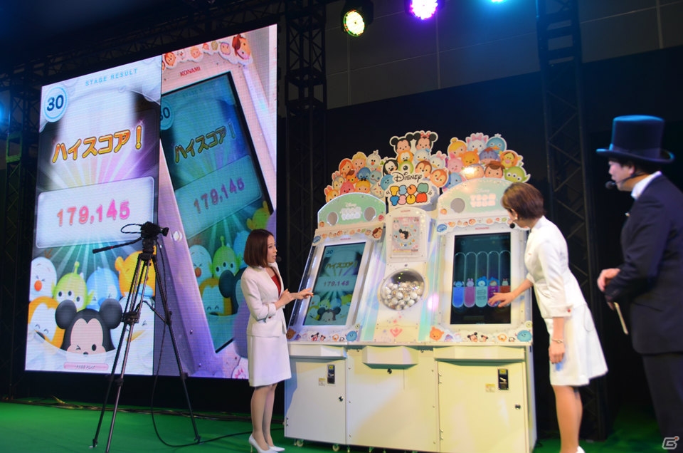【JAEPO 2015】AC版「ディズニー ツムツム」にはレアなツムマスコットも！？プレゼンテーションステージで対戦モードやオリジナルステージを紹介の画像19