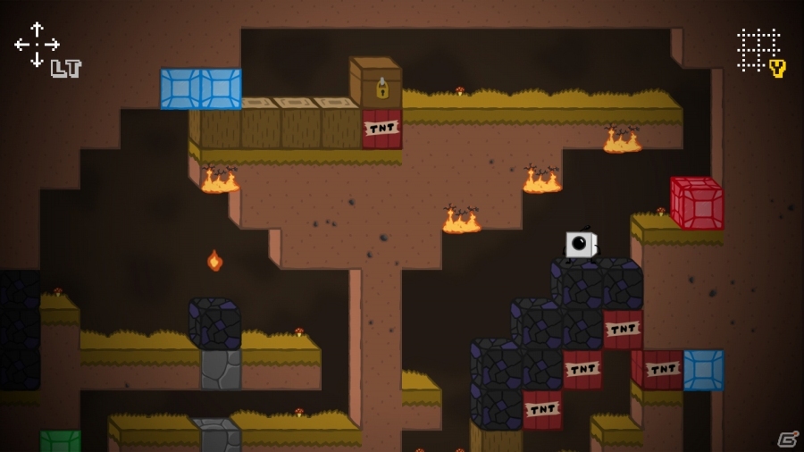 ブロックを壊して集めて道を作る！PCパズルアクション「Blocks That Matter」が配信の画像3