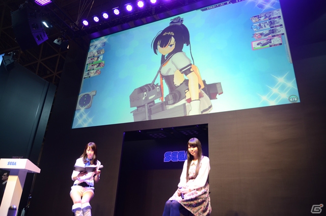 【JAEPO 2015】伊勢、日向を演じる大坪由佳さんがゲストに登場！「艦これアーケード」プレゼンテーションステージをレポートの画像11