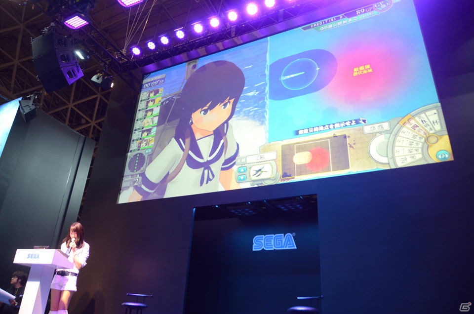 【JAEPO 2015】伊勢、日向を演じる大坪由佳さんがゲストに登場！「艦これアーケード」プレゼンテーションステージをレポートの画像4