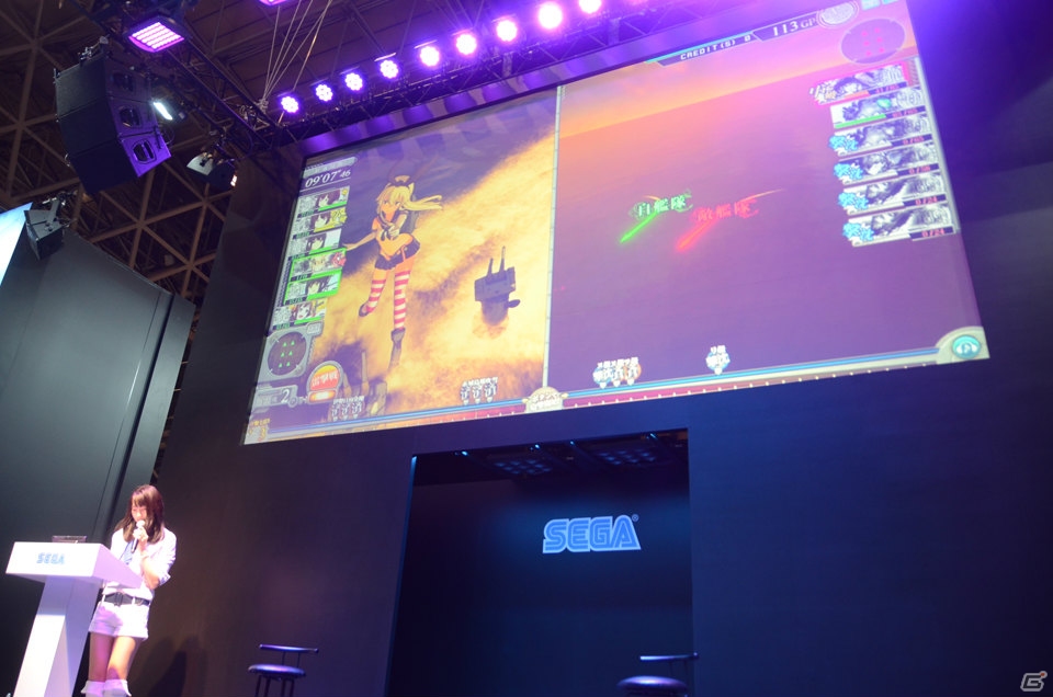 【JAEPO 2015】伊勢、日向を演じる大坪由佳さんがゲストに登場！「艦これアーケード」プレゼンテーションステージをレポートの画像6