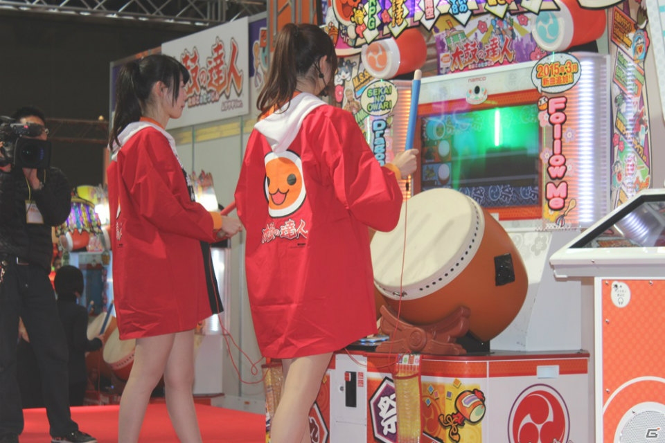 【JAEPO 2015】「太鼓の達人 ムラサキVer」は2015年3月、「シンクロニカ」は2015年6月に稼働開始！「バンダイナムコゲームス 音ゲーフェスティバル」ステージレポート！の画像11