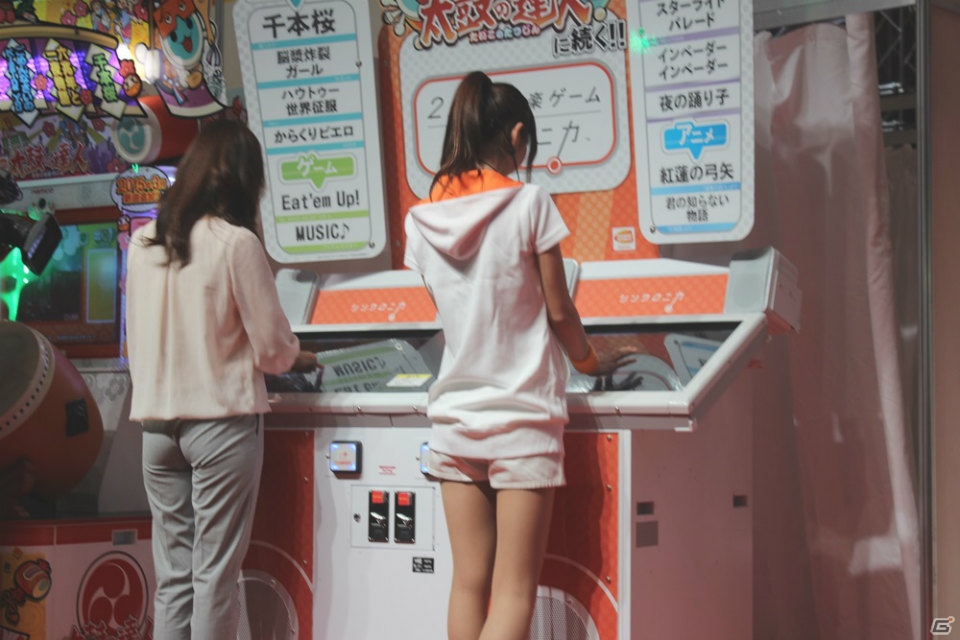 【JAEPO 2015】「太鼓の達人 ムラサキVer」は2015年3月、「シンクロニカ」は2015年6月に稼働開始！「バンダイナムコゲームス 音ゲーフェスティバル」ステージレポート！の画像18