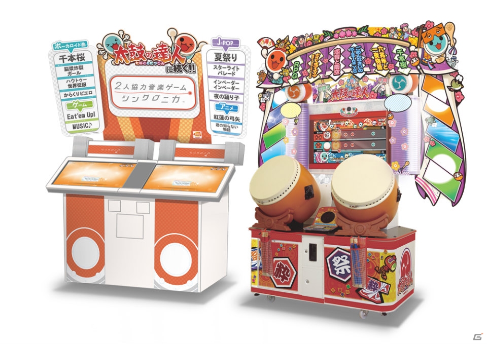 【JAEPO 2015】「太鼓の達人 ムラサキVer」は2015年3月、「シンクロニカ」は2015年6月に稼働開始！「バンダイナムコゲームス 音ゲーフェスティバル」ステージレポート！の画像2