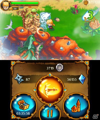 名無し者から英雄へ！3DS「リーグ オブ ヒーローズ」が2月25日より配信―敵がどんどん強くなるエンドレスアクションRPGの画像4