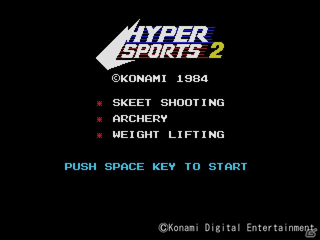 「プロジェクトEGG」にて日本物産の「マグマックス（コンシューマー版）」、KONAMIの「ハイパースポーツ2（MSX版）」が配信の画像4