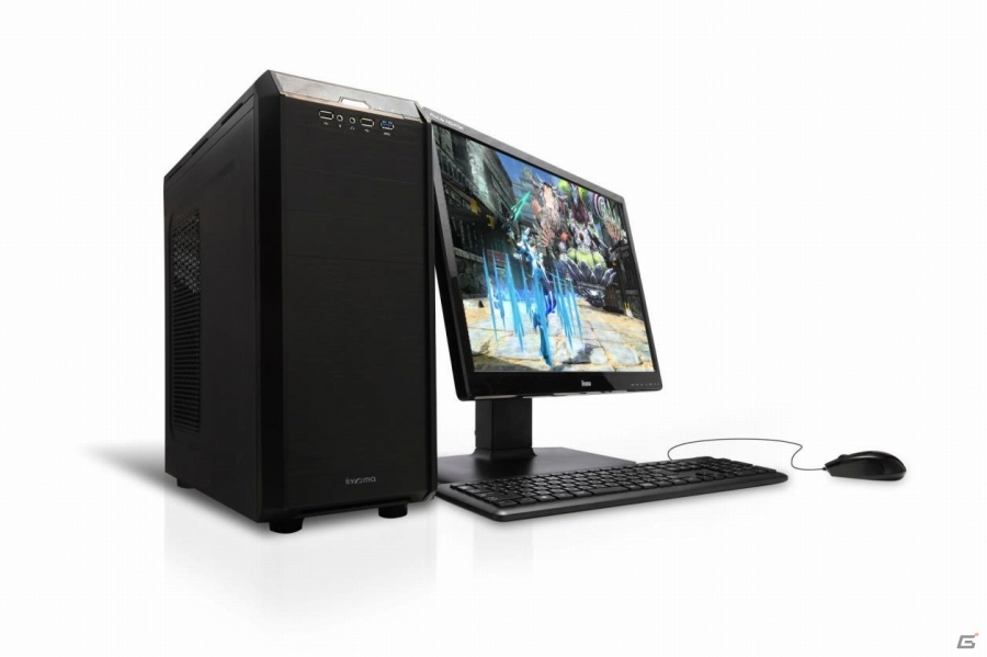 iiyama PC、「ファンタシースターオンライン2」推奨ゲームパソコン2機種を発売―アサルトライフル「M25SEミズーリ／リヒト」が付属の画像1