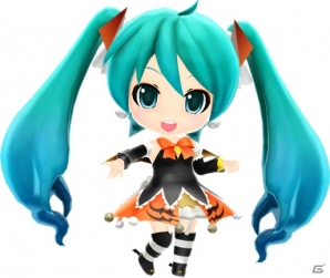 3DS「初音ミク Project mirai でらっくす」に“初音ミク ハロウィンVer.”が登場！遊びの幅が広がるプレイオプションも紹介の画像15