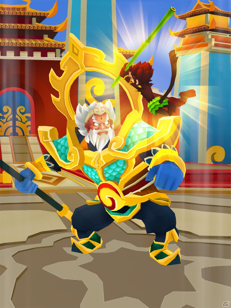 西遊記をモチーフにしたランニングアクションゲーム「MONKEY KING ESCAPE」がiOS/Android向けに配信！の画像5