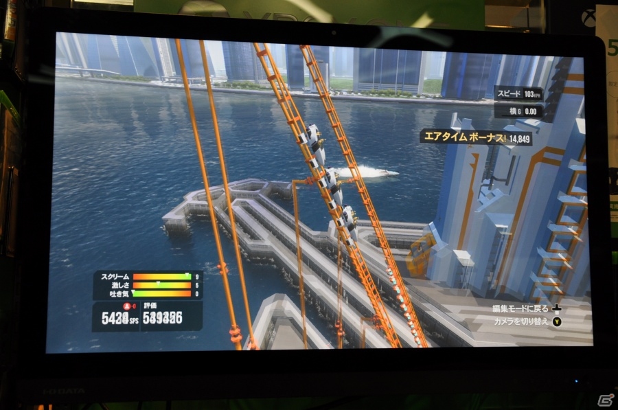Xbox One向け絶叫ジェットコースター制作SLG「ScreamRide」を発売前にプレイ―コースターを飛ばせば高層ビルだって大破壊！の画像16