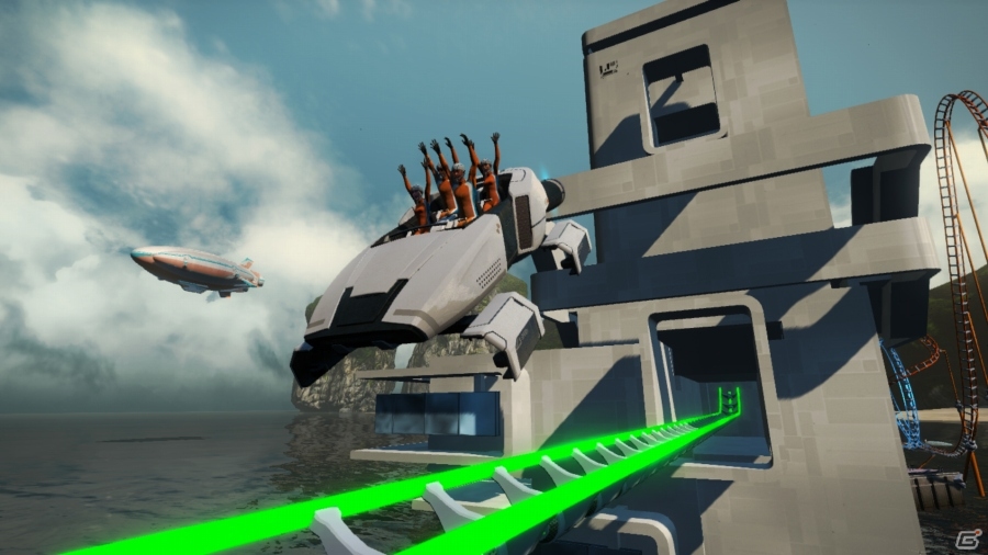 Xbox One向け絶叫ジェットコースター制作SLG「ScreamRide」を発売前にプレイ―コースターを飛ばせば高層ビルだって大破壊！の画像2