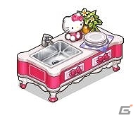 iOS/Android「アイラブパスタ」「ハローキティ」とのスペシャルコラボアイテム48種類が一挙追加！「釣りシステム」も実装の画像4