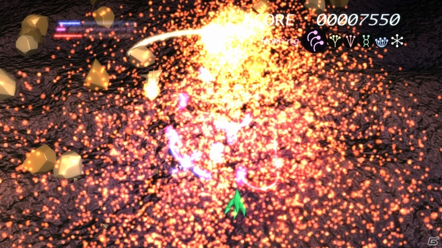 美しく激しい抽象的空間を渡る―PS4向けスクロールSTG「Prismatic Solid」が配信スタートの画像1