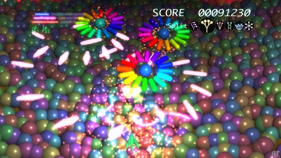 美しく激しい抽象的空間を渡る―PS4向けスクロールSTG「Prismatic Solid」が配信スタートの画像15