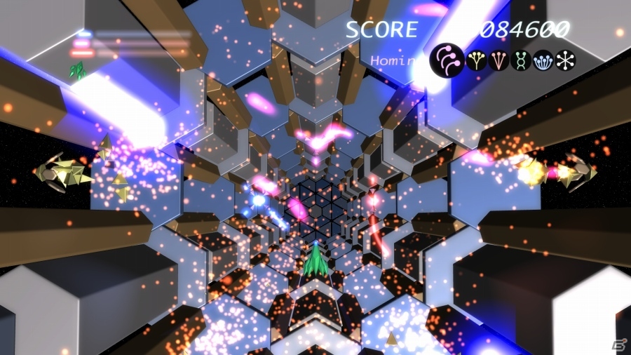 美しく激しい抽象的空間を渡る―PS4向けスクロールSTG「Prismatic Solid」が配信スタートの画像21