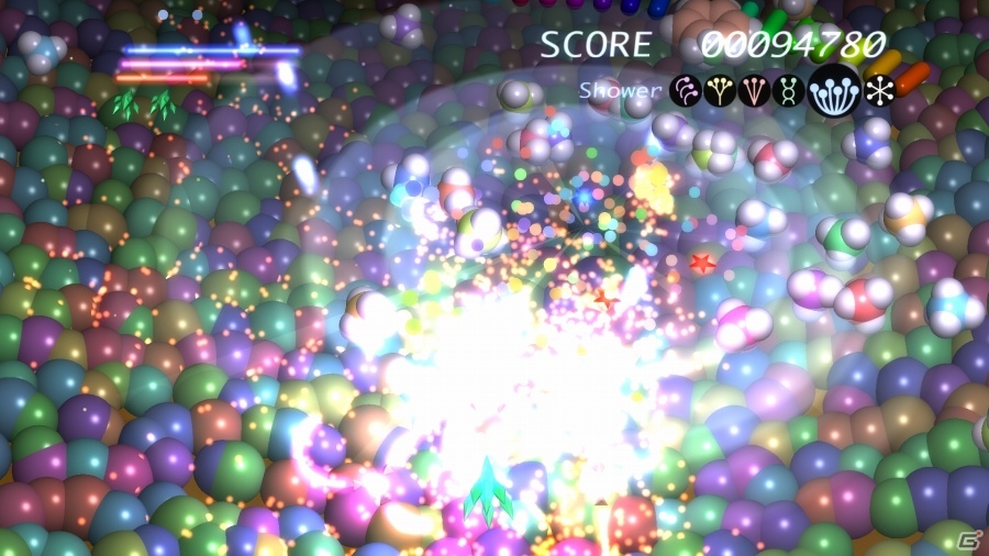 美しく激しい抽象的空間を渡る―PS4向けスクロールSTG「Prismatic Solid」が配信スタートの画像33