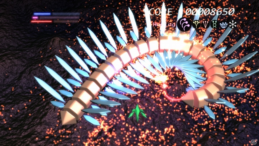 美しく激しい抽象的空間を渡る―PS4向けスクロールSTG「Prismatic Solid」が配信スタートの画像8