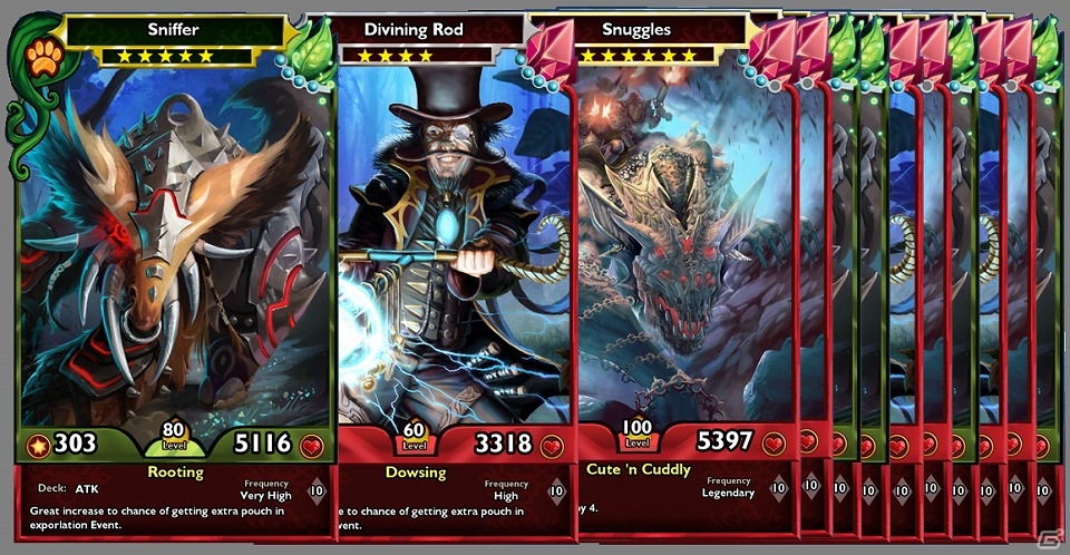 iOS/Android「アウトキャストオデッセイ」イベントシステムの導入や新規カードの追加を含むメジャーアップデートが実施の画像1