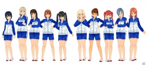 iOS/Android「スクールガールストライカーズ」限定コスチュームが手に入る「ヤングガンガン」3号連続コラボが開始―第1弾は「荒川アンダー ザ ブリッジ」よりニノのジャージが登場！の画像2