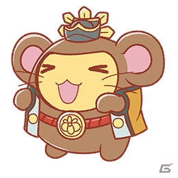 iOS/Android「戦乱のサムライキングダム」と四コマ漫画「ポヨポヨ観察日記」がコラボ！多彩な武将に扮したポヨがペットとして登場の画像4