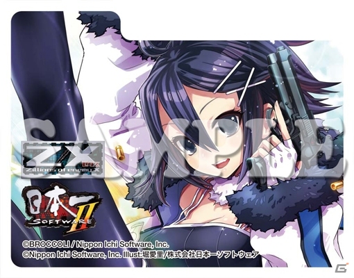 TCG「Z/X -Zillions of enemy X-」日本一ソフトウェア関連グッズが2月21日より順次発売―デッキケースやプレイマットなどがラインナップの画像2