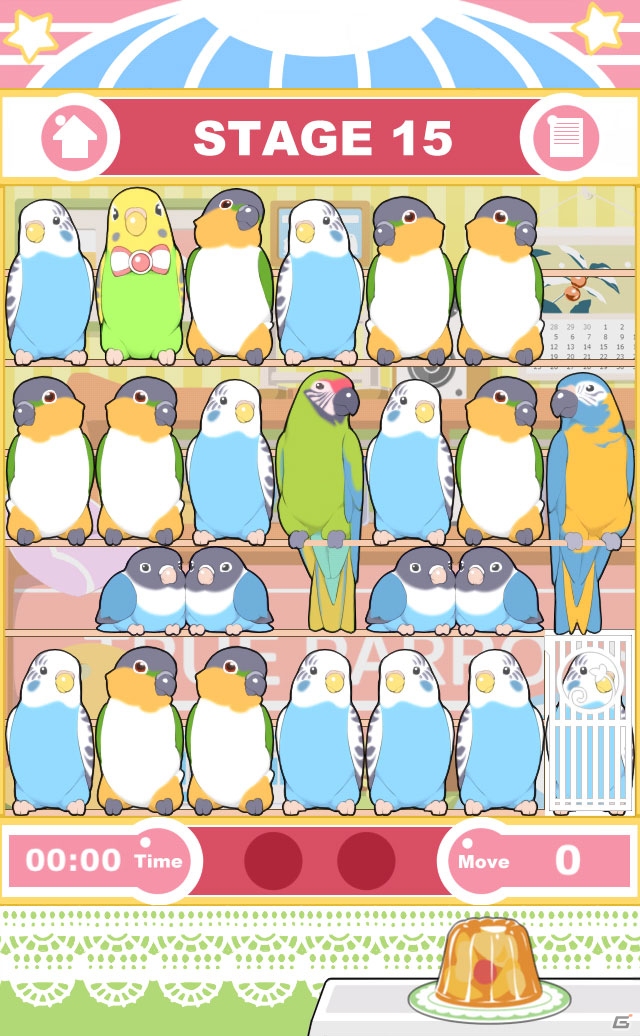 iOS/Android「パロットパズル インコの部屋」を紹介！可愛いインコずくめの癒やし系パズル【ほっとアプリレビュー】の画像7