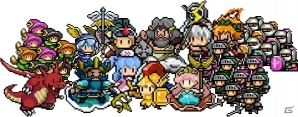 2Dドットキャラが大暴れ！iOS/Android向けRTS「ごちゃキャラ大戦スライドフォース」が配信―上坂すみれさんデザイン「傭兵・すみぺ」のプレゼントもの画像15