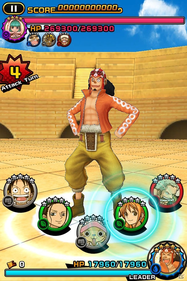 Ios Android One Piece Dance Battle バリア人間 バルトロメオ が登場 新エリア 情熱のドレスローザ も追加の画像 Gamer