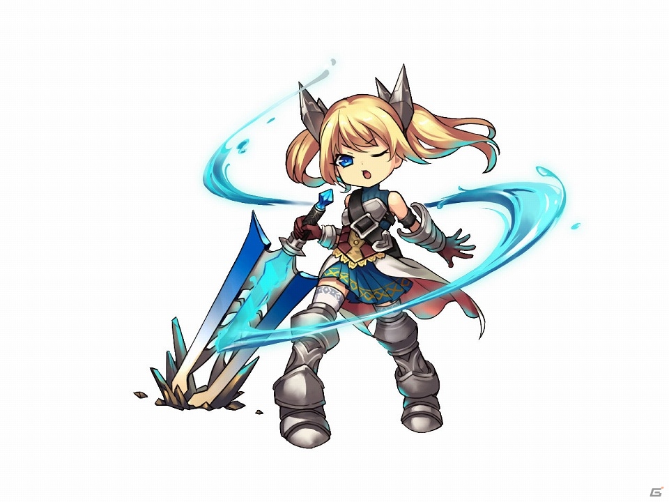 iOS/Android「大乱闘!!ドラゴンパレード」限定モンスター「水の大剣士マーシャ（★4）」を手に入れよう！強襲クエスト“王国の守護者”開催の画像2