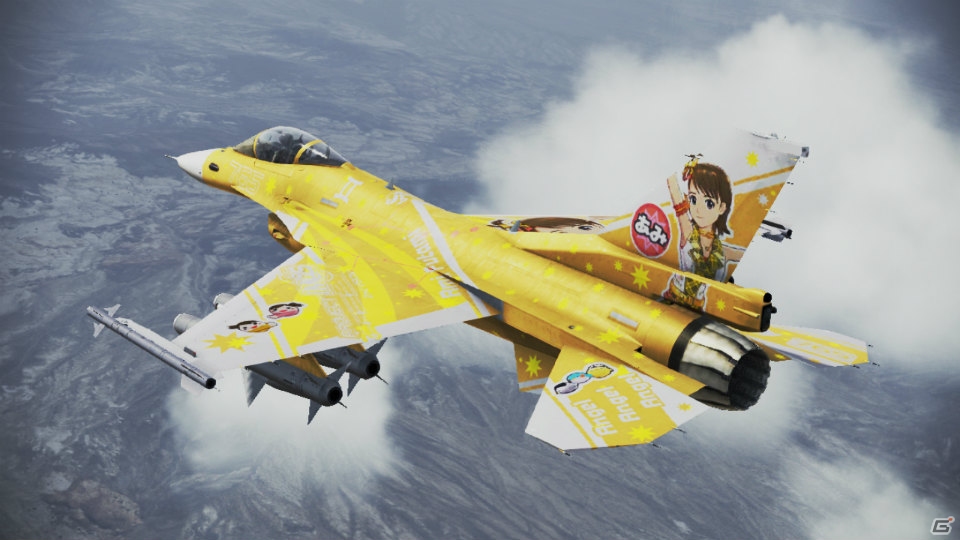 PS3「エースコンバット インフィニティ」と「アイドルマスター」のコラボレーションが再び―765プロアイドル全員が描かれた特別機体が登場！の画像18