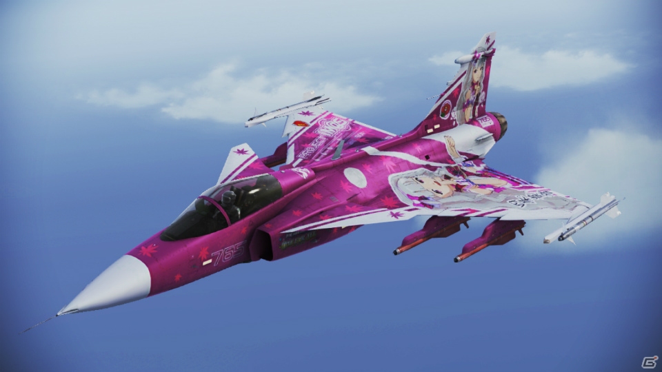 PS3「エースコンバット インフィニティ」と「アイドルマスター」のコラボレーションが再び―765プロアイドル全員が描かれた特別機体が登場！の画像25