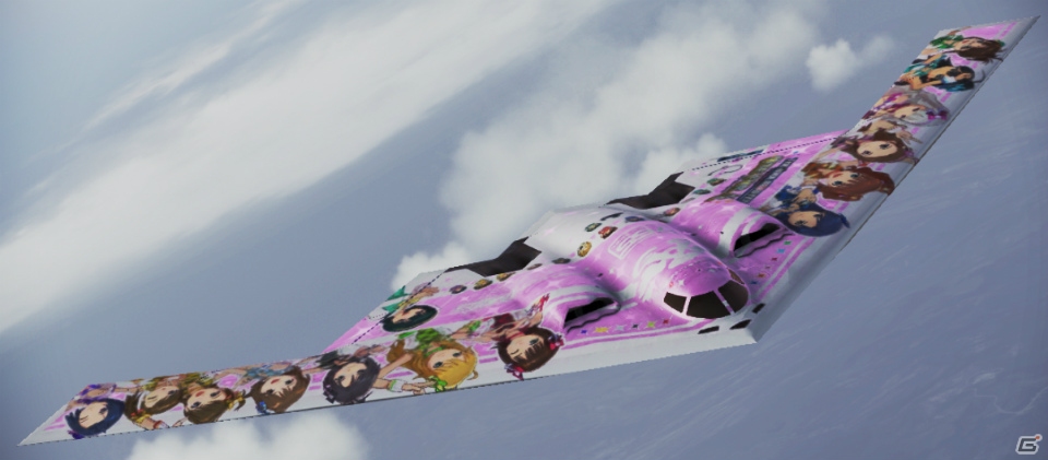 PS3「エースコンバット インフィニティ」と「アイドルマスター」のコラボレーションが再び―765プロアイドル全員が描かれた特別機体が登場！の画像29