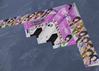 PS3「エースコンバット インフィニティ」と「アイドルマスター」のコラボレーションが再び―765プロアイドル全員が描かれた特別機体が登場！