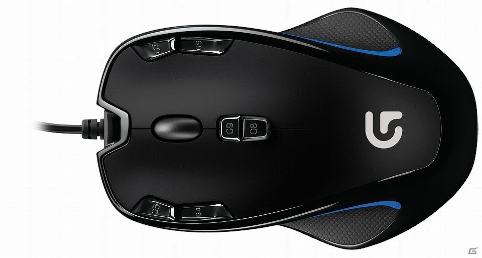 9個のプログラム可能なボタンとコンパクトなデザインが魅力の「ロジクール G300s オプティカル ゲーミングマウス」が3月6日に発売の画像2